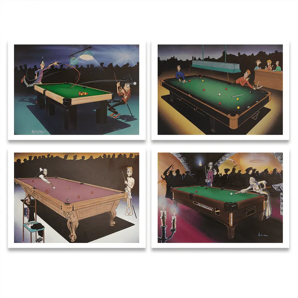 Canada Billiard - CBBI Pool Poster Collection