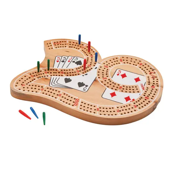Mainstreet Classics Wodden '29' Cribbage Board