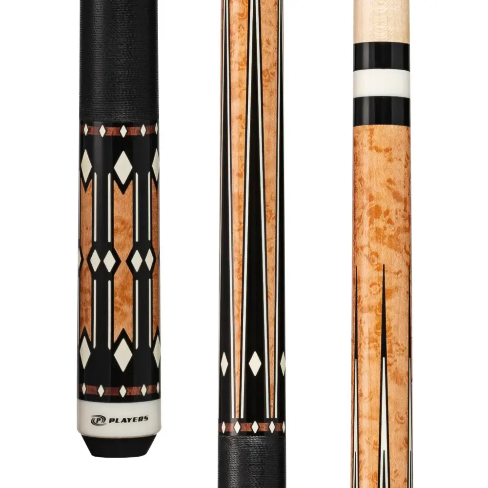 Players - G4142 Light Coffee Birdseye Cue