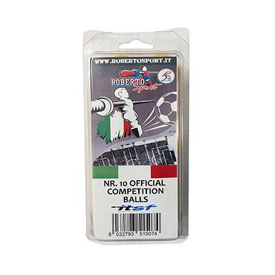Roberto ITSF 10 pack 'Rollerball' Foosballs